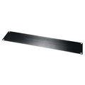 Middle Atlantic Products PANEL BLANK, 1.75"H 1RMU ALUMINUM, BLACK FINISH HBL1